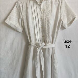 Vintage nurses dress 1980s